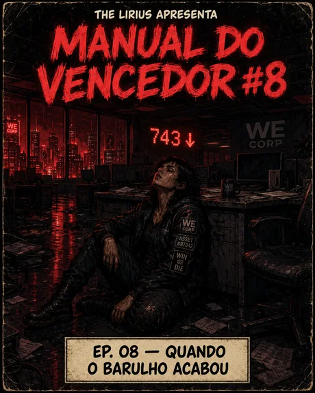 Capa original do quadrinho Quando o Barulho Acabou